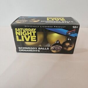 SNL Saturday Night Live Schweddy Balls Officially Licensed  Xmas Box Set 2 Rare